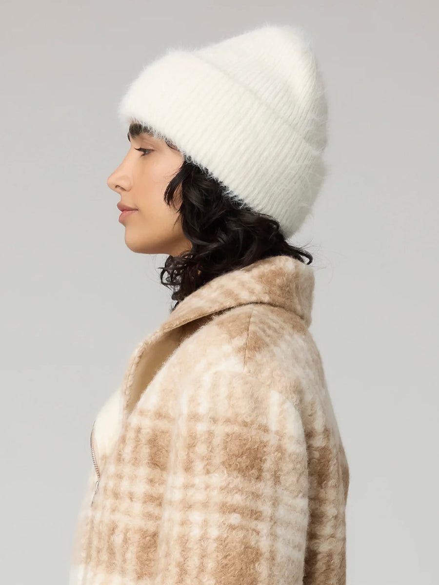 Soia & Kyo Gray Pom Pom Hat Soia & Kyo | Accessories | Soia Kyo Ciel Ribknit Beanie Hat  main image 2