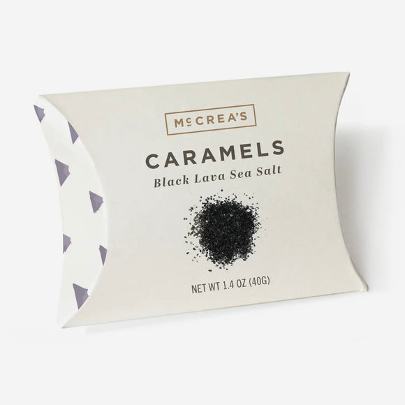 Caramel Pillow Box Black Lava Sea Salt