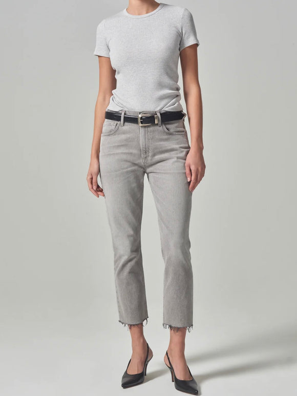 Isola Straight Crop Quartz Grey | Citizens of Humanity