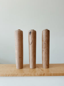Wood Cylinder Vase