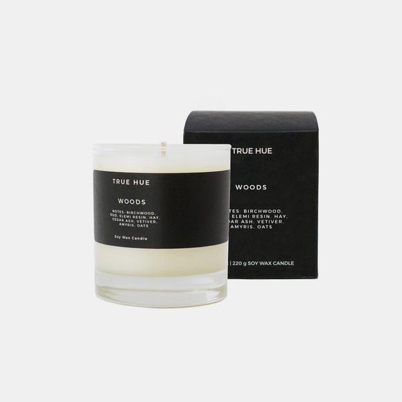 True Hue Woods Candle
