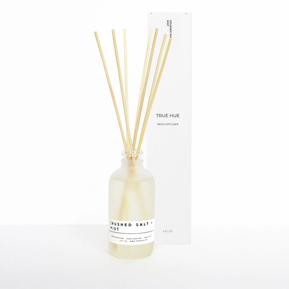 True Hue Crushed Salt + Mist Reed Diffuser