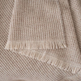 Lily Merino Wool Throw Beige