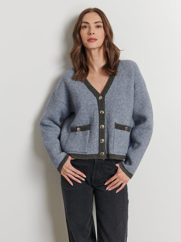 Pia Cardigan Nightfall | LINE