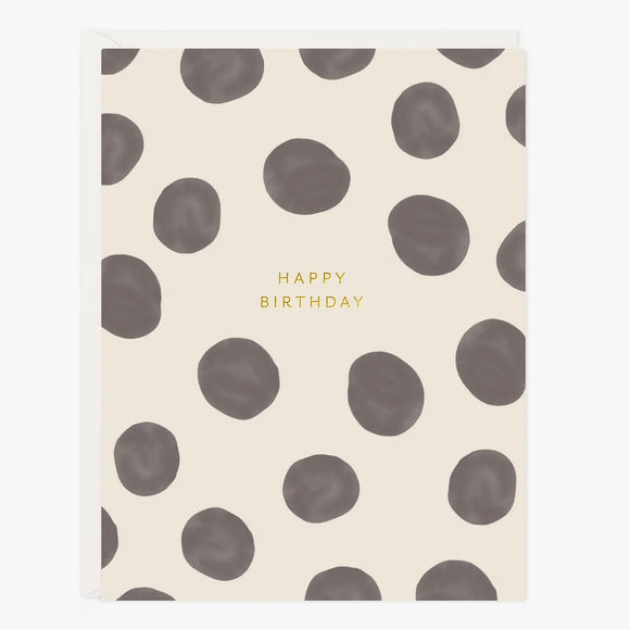 Birthday classic Dots Card