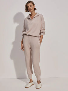 The Slim Cuff Pant 25" Mushroom | Varley