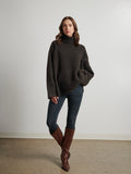 Mavis Turtleneck Mocha | LINE