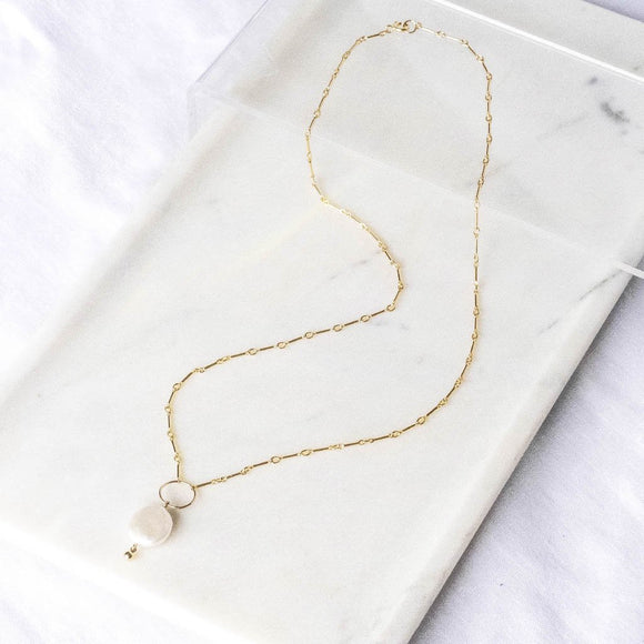 Aura Lariat Necklace