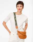 Adjustable Crossbody Strap Ciao Army/Cream | Clare V.