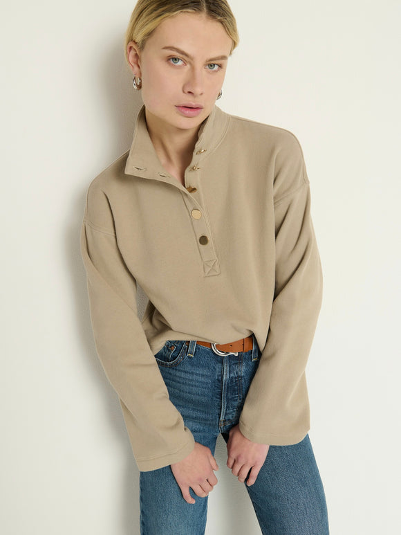 Franz Sweatshirt Vintage Khaki | Nation Los Angeles