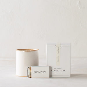 Convivial Jasmine + Eucalyptus Candle