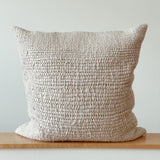 Loom Pillow Cover Natural