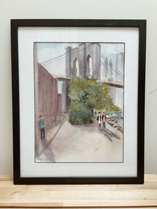 Joel Kaplan Under the Brooklyn Bridge