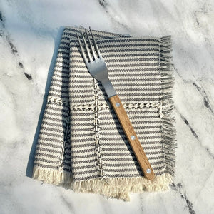 Stitch Cotton Napkins Stripe (Set of Two)