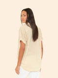 Channing Shirt Parchment | XiRENA