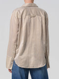 Camilla Shirt Bronze Stripe | Citizens of Humanity