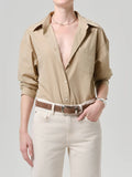 Thea Boyfriend Shirt Catalina | Citizens of Humanity