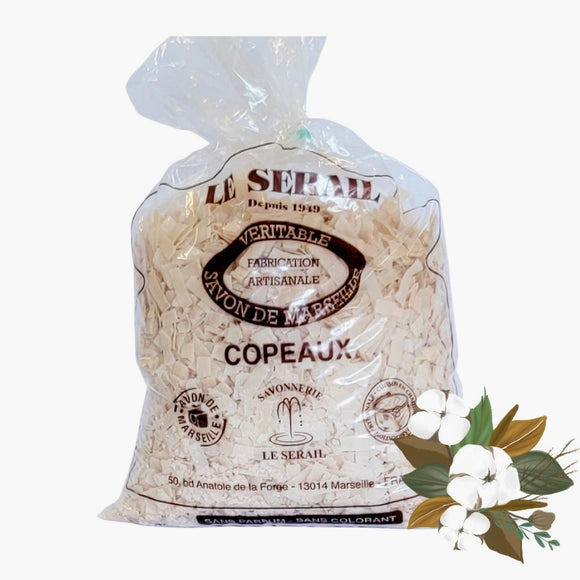 Marseille Soap Flakes Cotton Flowers