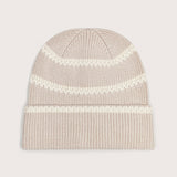 Ronan Stitch Stripe Beanie Silver Birch | Varley