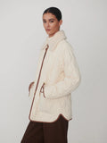 Bartley Quilted Jacket Parchment | Varley