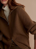 Enrico Knit Jacket Teak Olive | Varley