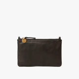 Wallet Clutch w/ Tabs Black | Clare V.