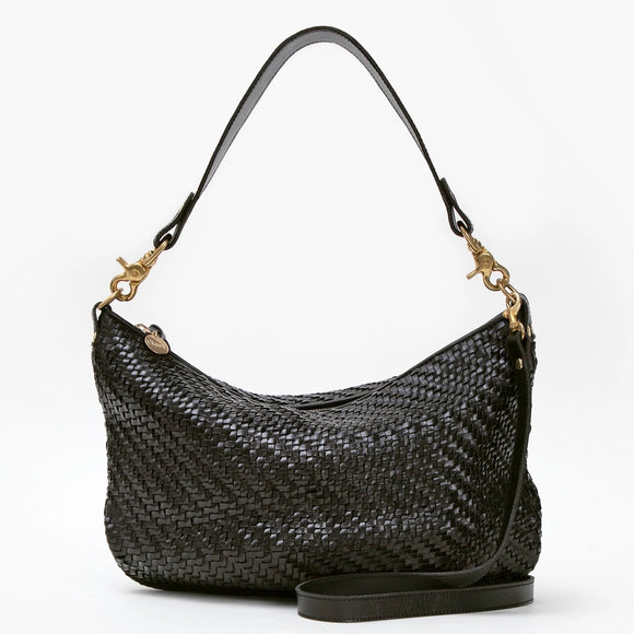 Moyen Messenger Black Zig-Zag | Clare V.