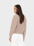 Griffin Sweater Heather Brown | XiRENA