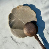 Belle Spoon Rest Gray Marble