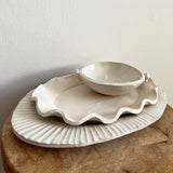 Salto Ruffle Edge Platter
