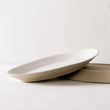 Sand Raw Oval Platter