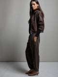 Sebi Sweatpant Chocolate | ASHER
