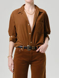 Kayla Shirt Manuka Bronze | Citizens of Humanity