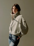 Mirelle Funnel Neck Heather Grey | Citizens of Humanity