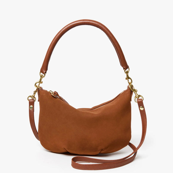 Petit Moyen Hazelnut Nubuk | Clare V.