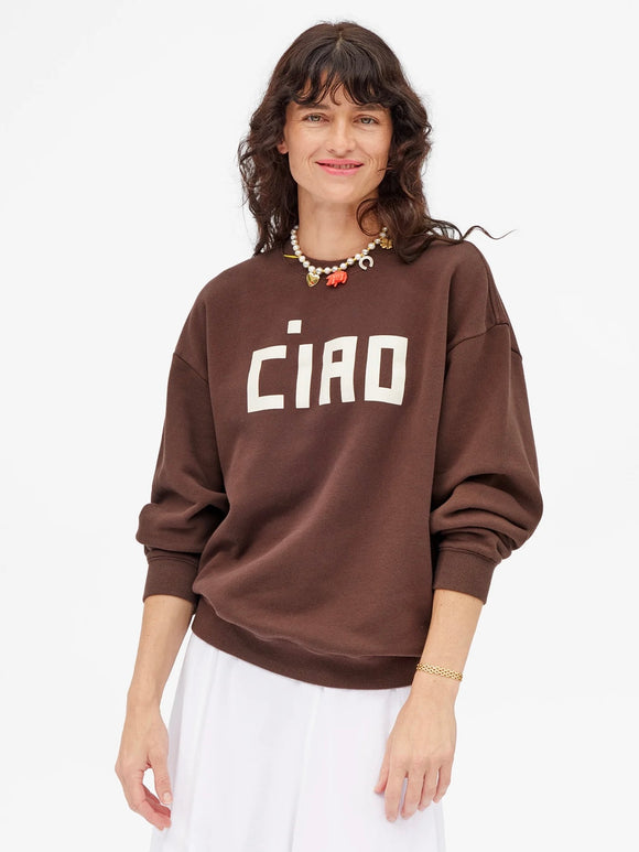 Oversized Sweatshirt Ciao Chocolate | Clare V.