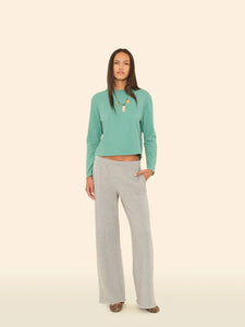 Emmette Sweatpant Heather Grey | XiRENA