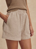 Darina Shorts 4" Birch Stripe | Varley