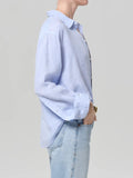 Kayla Shrunken Linen Shirt Glint | Citizens of Humanity