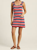 Jaida Sweater Tank Dress Multi Stripe | Trovata