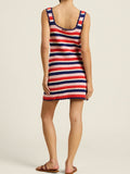 Jaida Sweater Tank Dress Multi Stripe | Trovata