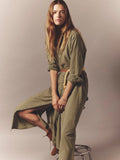 Boden Dress Dark Seagrass | XiRENA