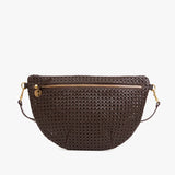 Grande Fanny Chocolate Rattan | Clare V.