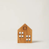 Crafted Wooden Houses Oak | Farmhouse Pottery