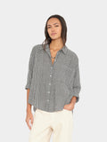 Jordy Shirt Black Sand Check | XiRENA
