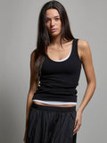 Mila Rib Tank | ASHER