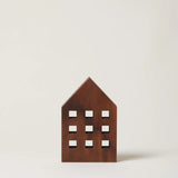 Crafted Wooden Houses Walnut | Farmhouse Pottery