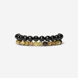 Gaia Bracelet Set Onyx | Chan Luu