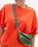 Adjustable Crossbody Strap Army Voulez-Vous | Clare V.