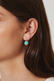Gold Dipped Turquoise Earrings | Chan Luu